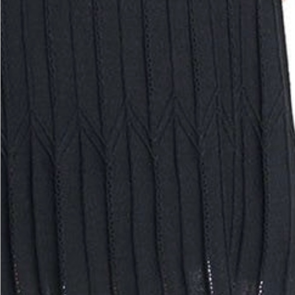 NWT Elegant Black Long Sleeve Sweater Dress - Picture 4 of 4